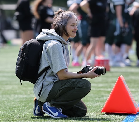 Videographer Nicole Braun
